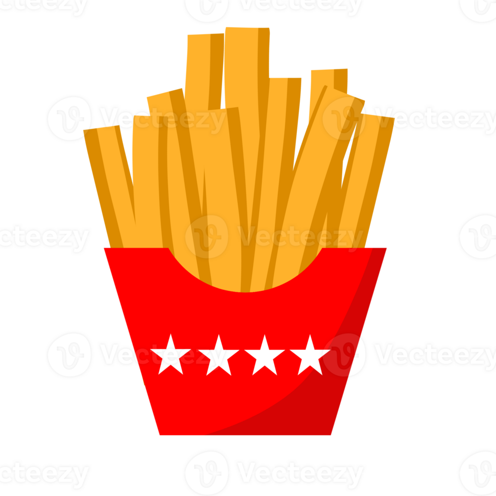 illustration of french fries png