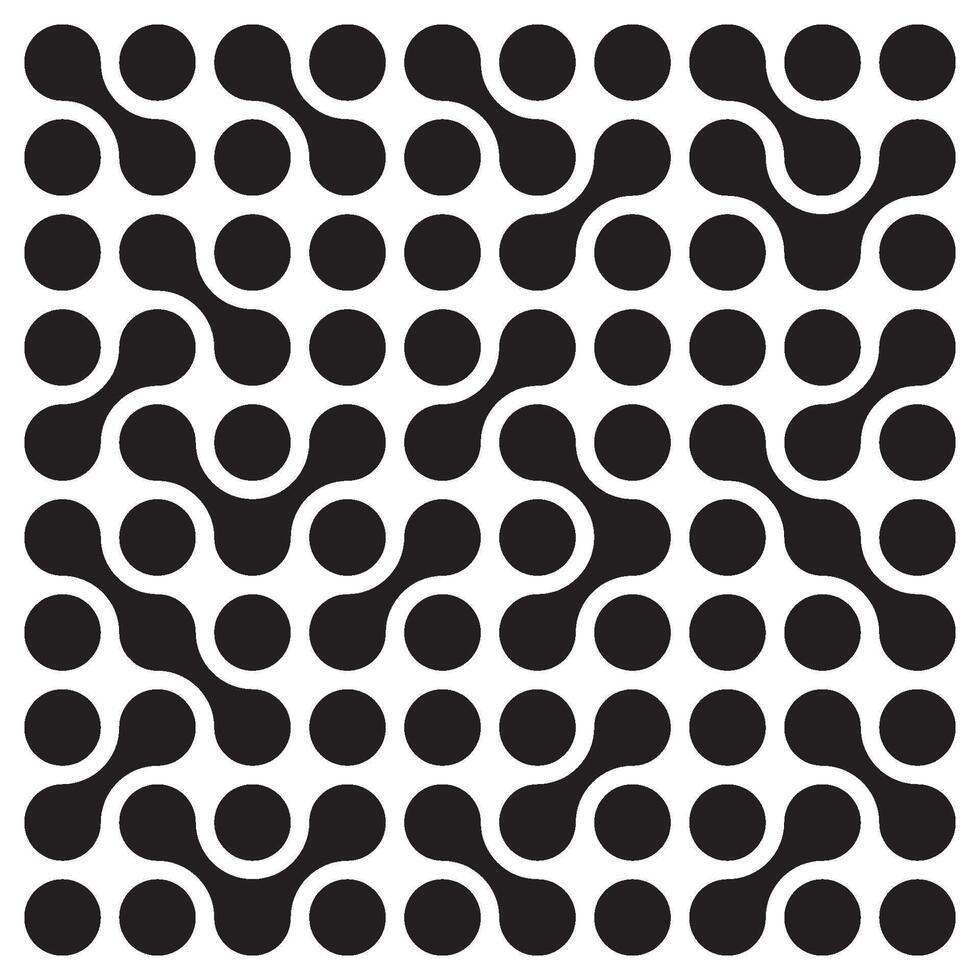 Connected dots pattern. Circle Shapes. Morphing Blob Elements. Integration symbol. vector