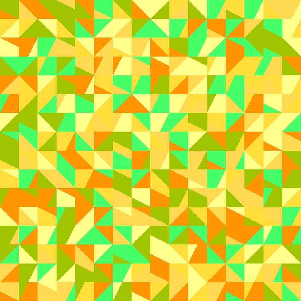 Abstract colorful chaotic random mosaic pattern background design vector