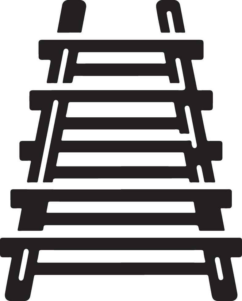 High Quality Ladder Silhouette Art Download vector