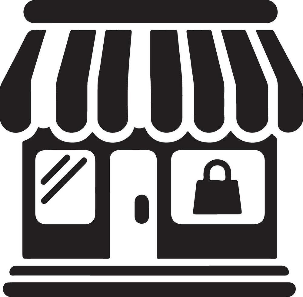 High Quality Store Icon Illustration Designs vector