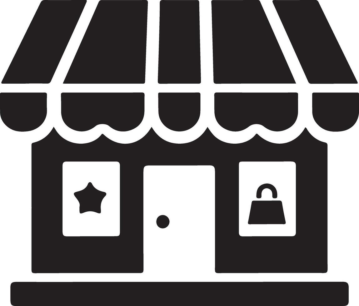 Professional Shop Icon Illustrations vector