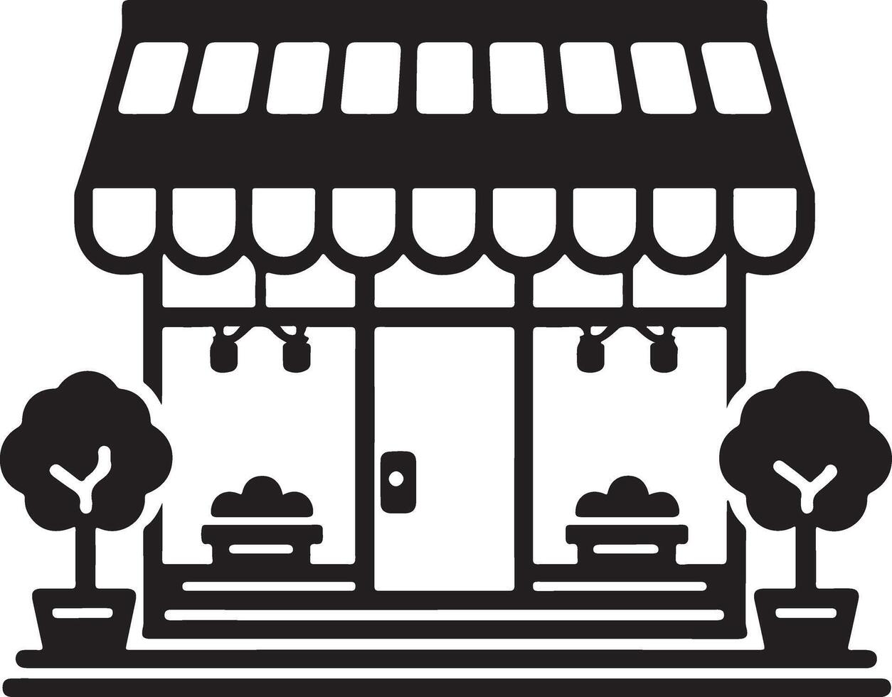 Effective Shop Symbol Illustrations for Digital Projects vector