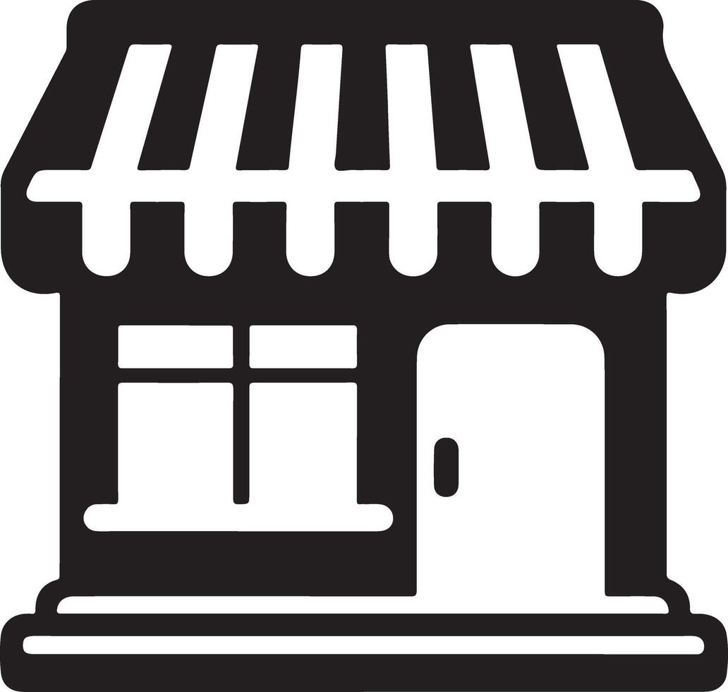 Customizable Shop Symbol Graphics vector