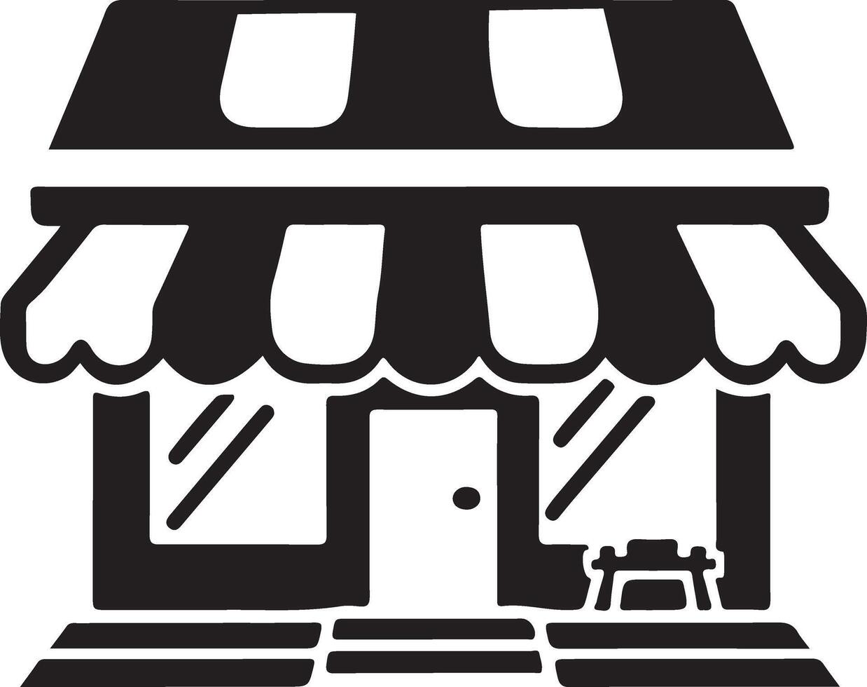 Modern Store Icon Collection for Creative Applications vector