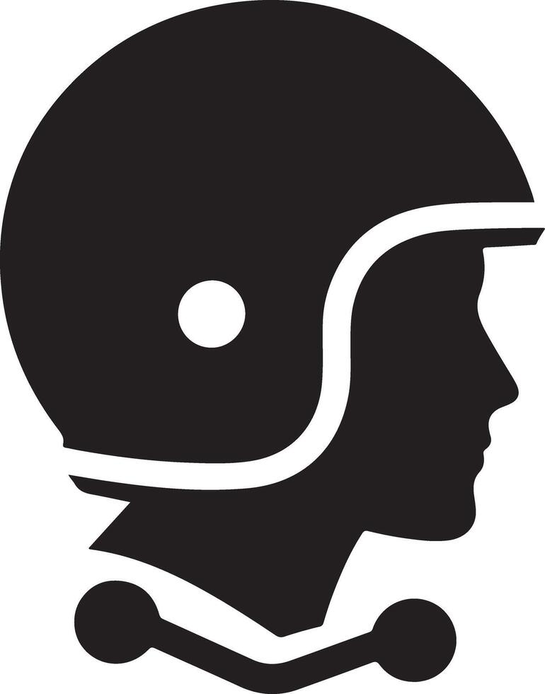 Helmet Silhouette Art Collection vector