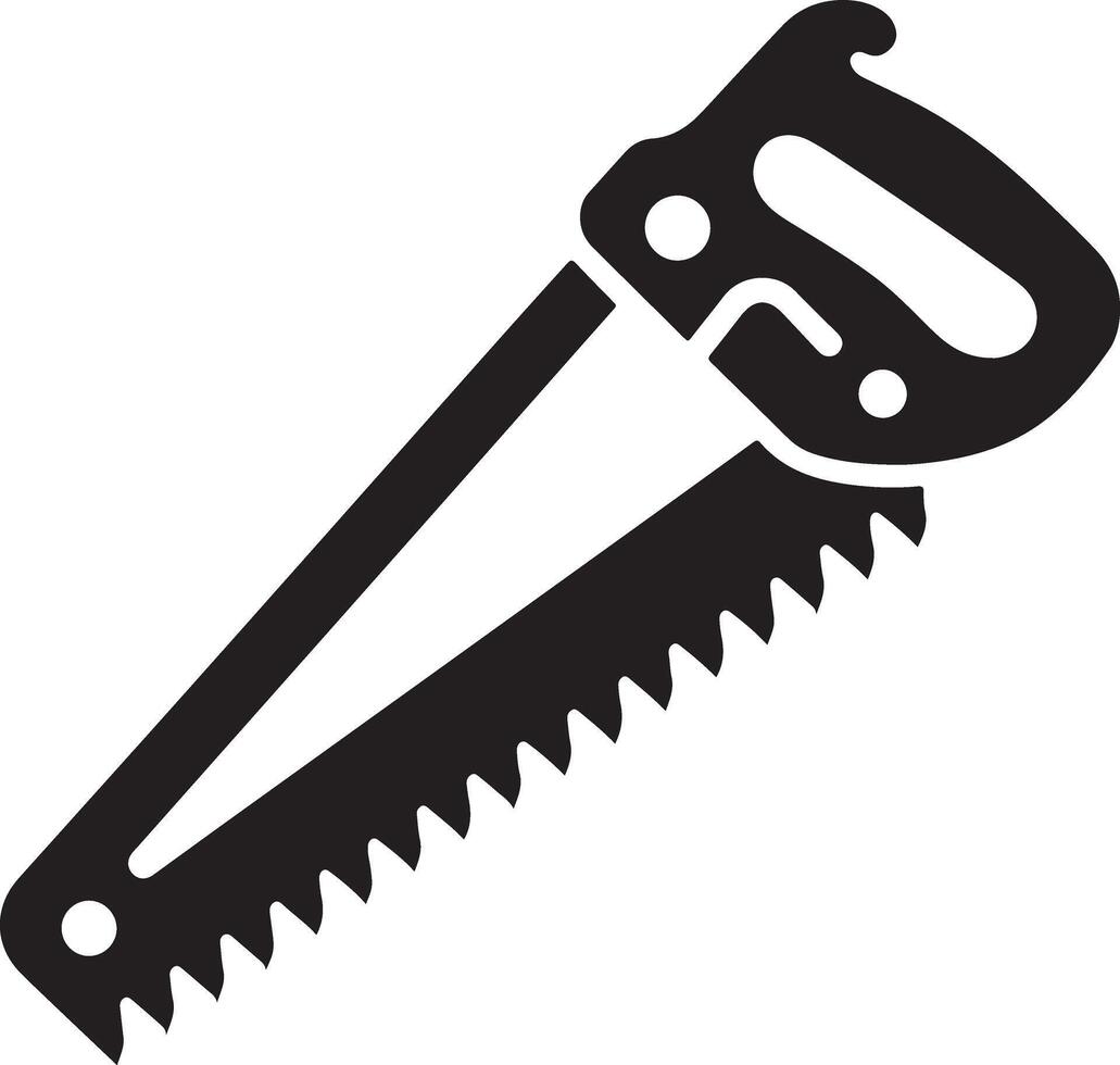 Premium Hand Saw Icon Design for Digital Use vector