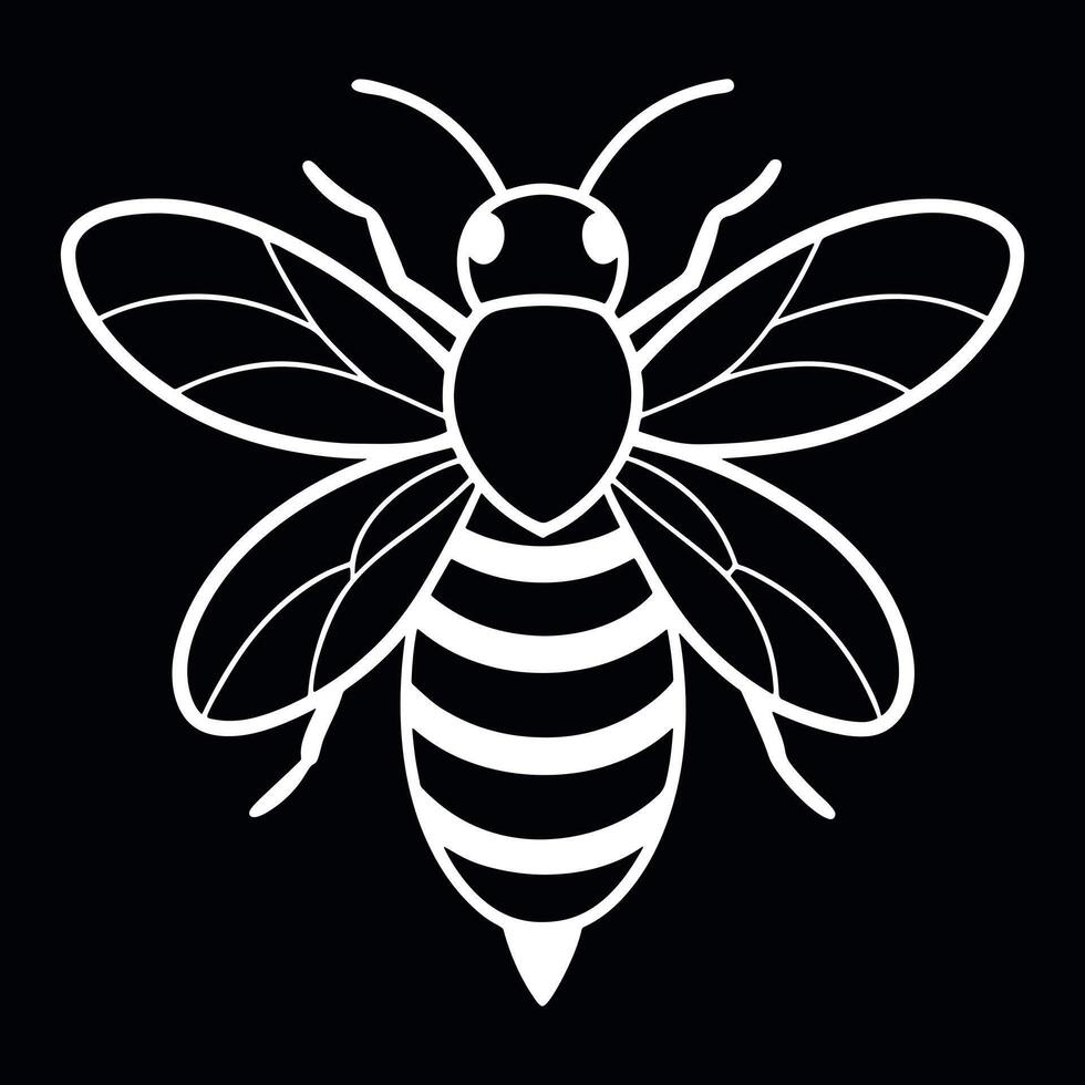 Charming Bee Graphics Collection vector