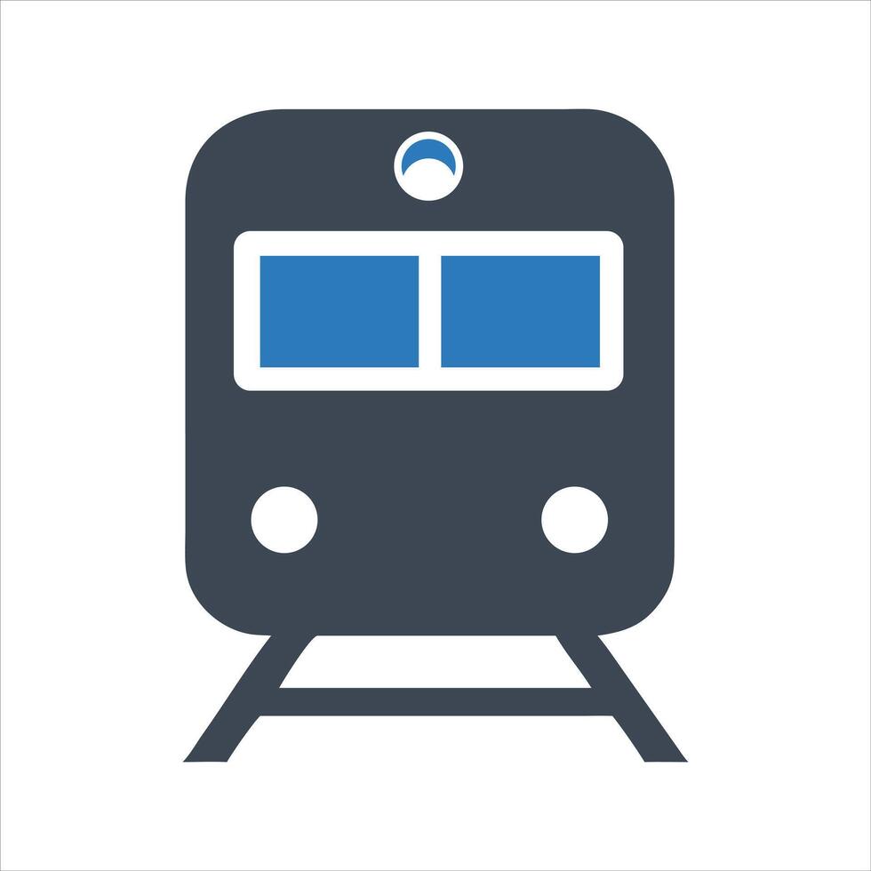 Train icon. Travel, transportation icon vector