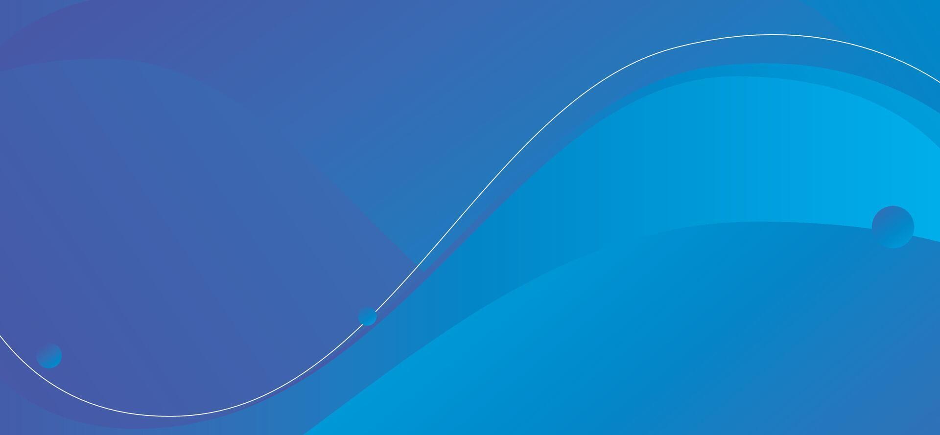 A blue background with a wave pattern vector