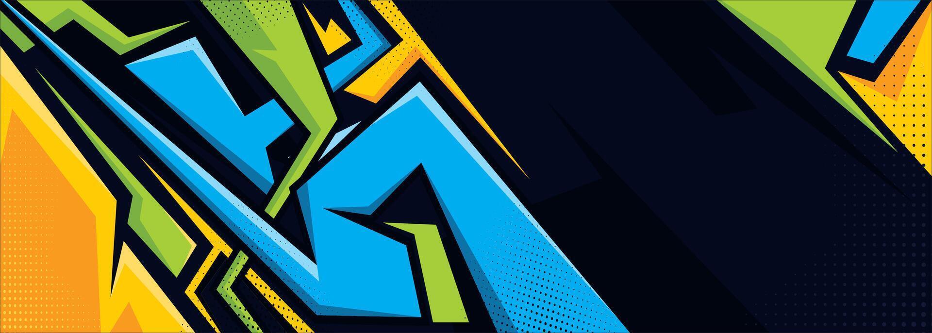 Colorful racing abstract background vector