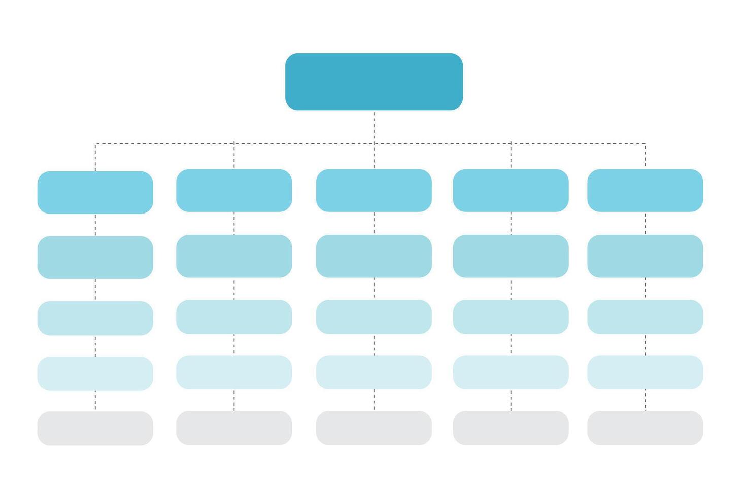 Organization chart business diagram design, illustration. vector