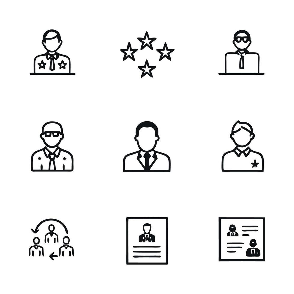 Set of line icons of file format illustration vector