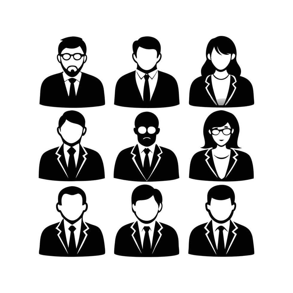 User icon shilhouette illustration design vector
