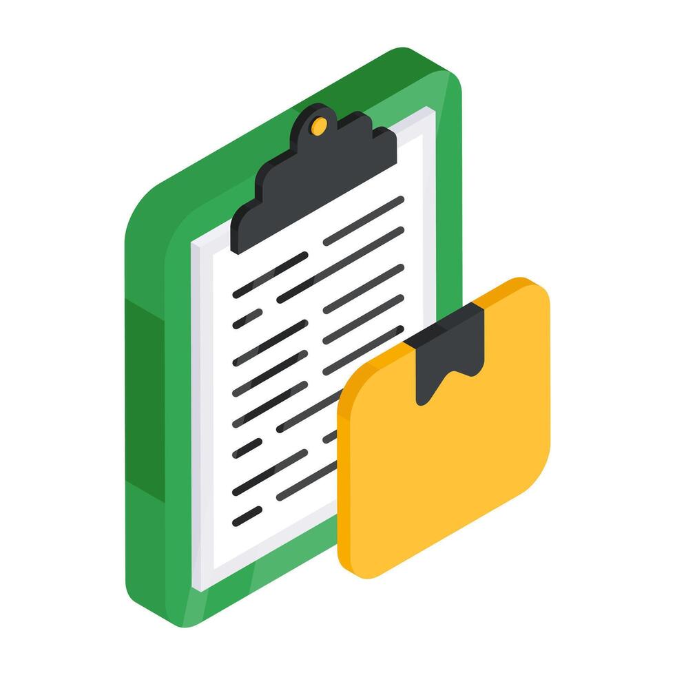 Perfect design icon of logistic list vector