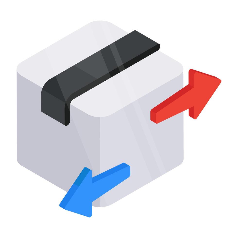 Premium download icon of parcel transfer vector
