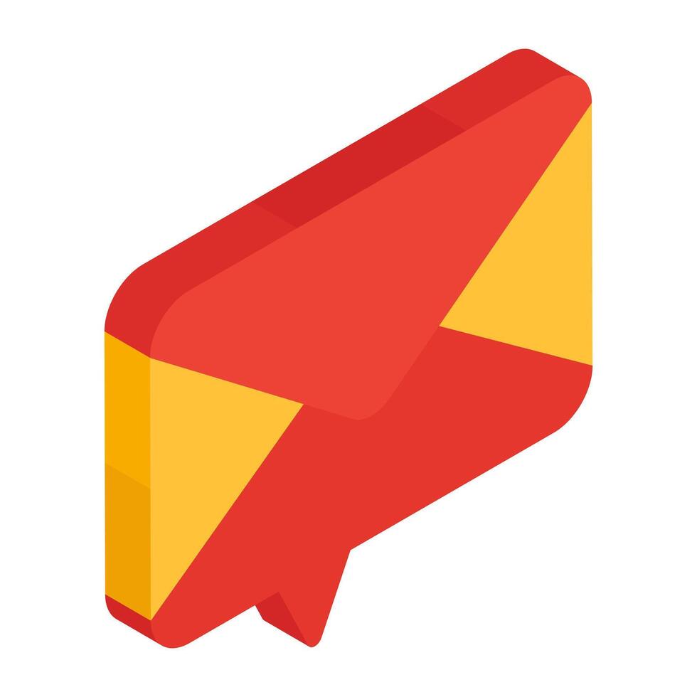 Creative design icon of mail vector