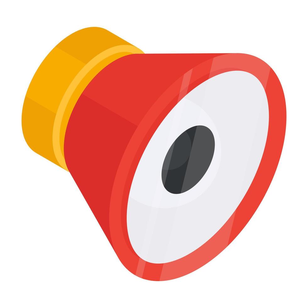 A colored design icon of sound vector