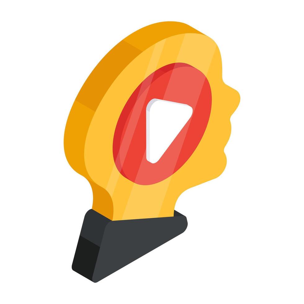 Premium download icon of mind vector