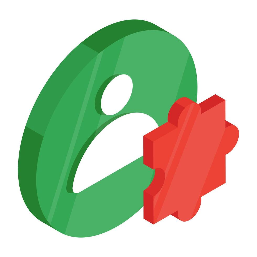 Modern design icon of profile vector
