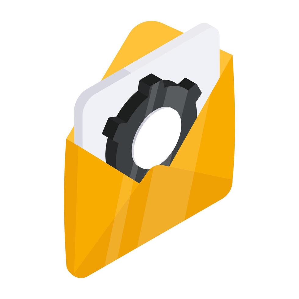 design of mail management vector