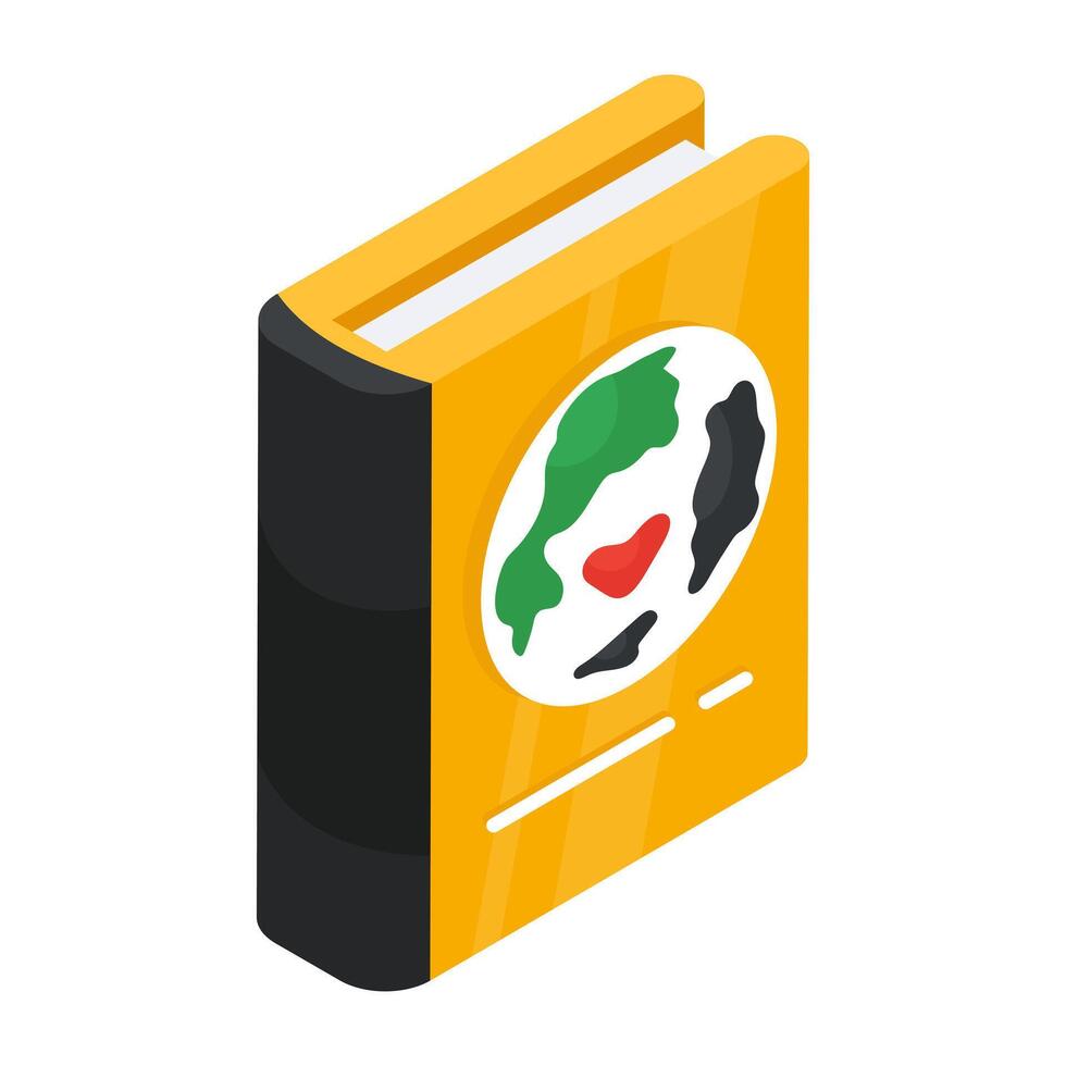 Premium design icon of passport vector