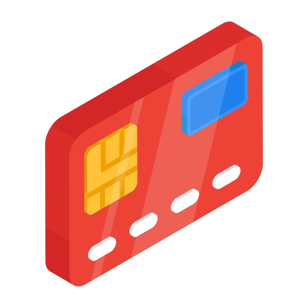 Premium design icon of card vector