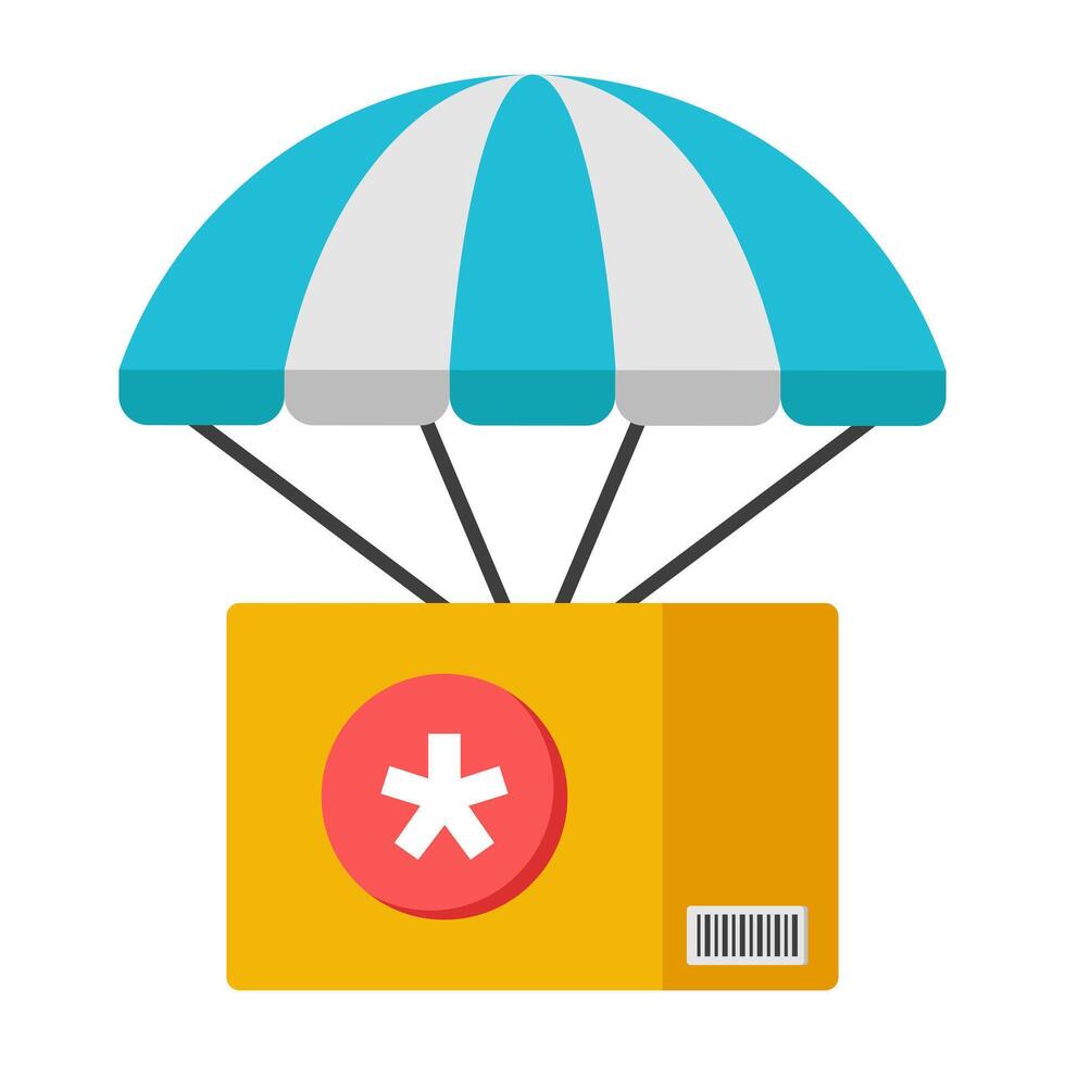 Premium download icon of medical parcel vector