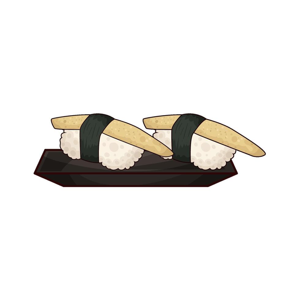 the deliciousness of Fresh Sushi vector