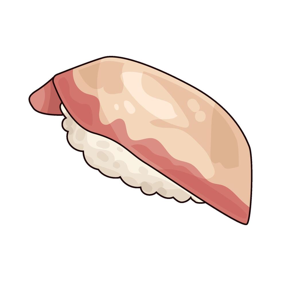 Fresh Sushi Taste illustration vector