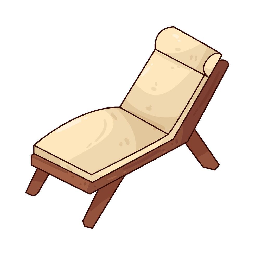 Illustration of Lounge chairs vector