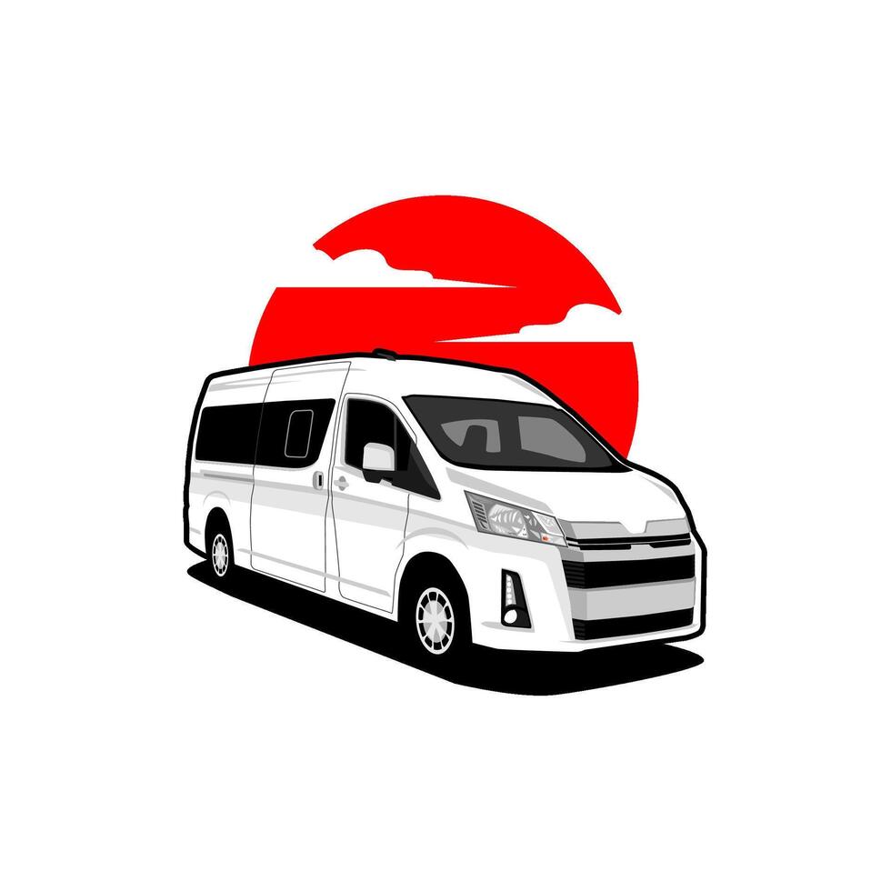 minivan mpv travel image illustration vector