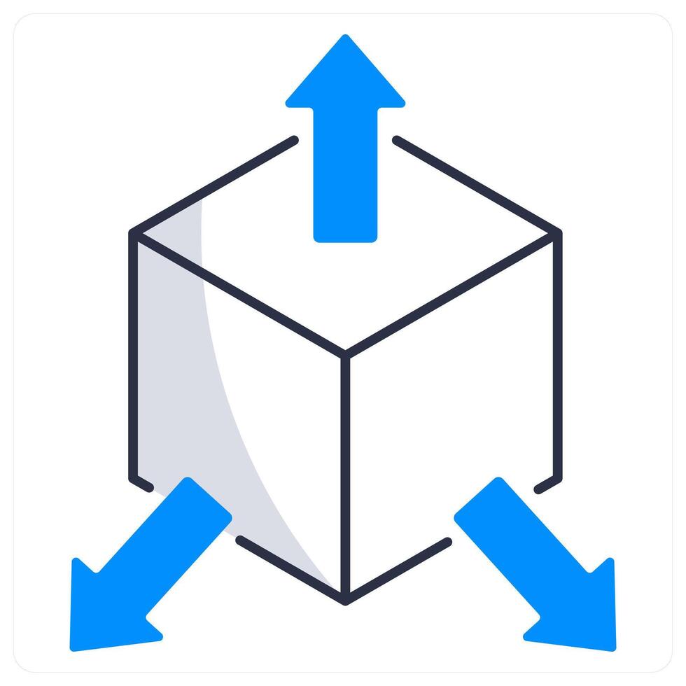 Scale Modification and weight icon concept vector