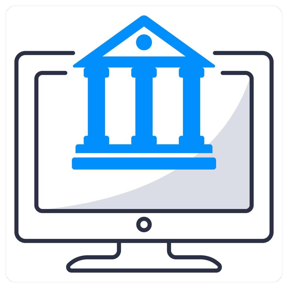 Digital Banking and payment icon concept vector