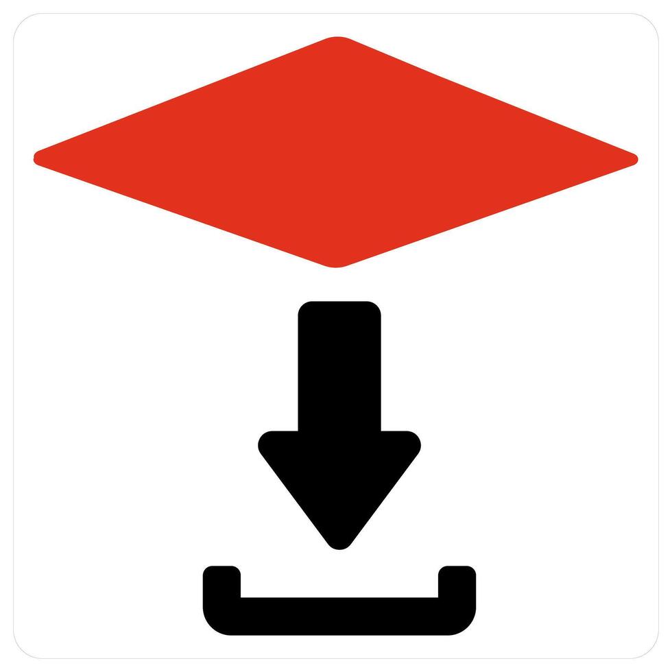 Descending order and Format icon concept vector