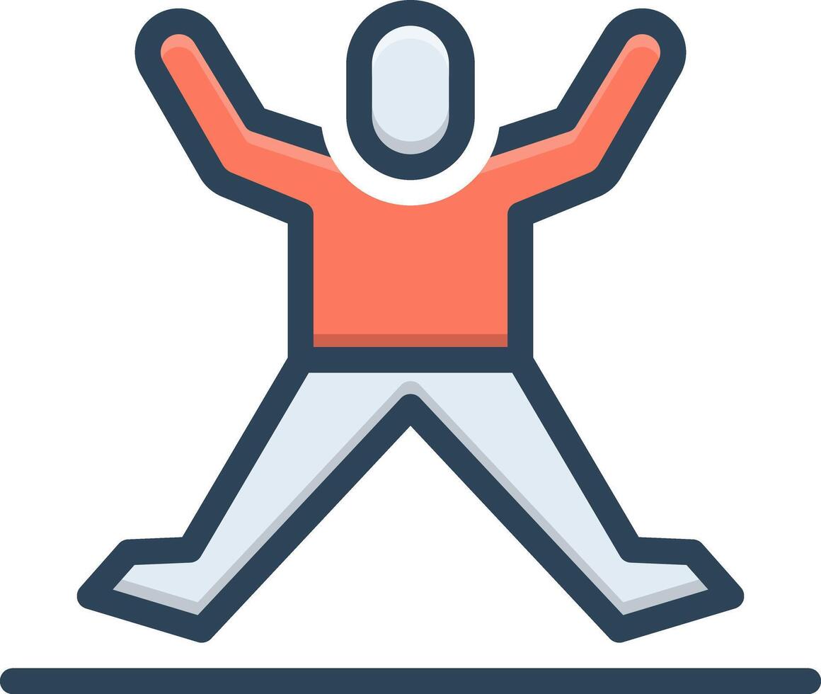 Color icon for active vector