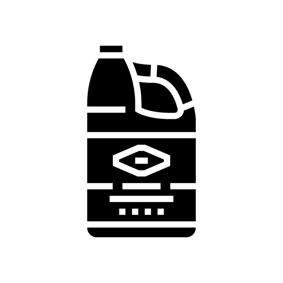bleach bottle glyph icon illustration vector