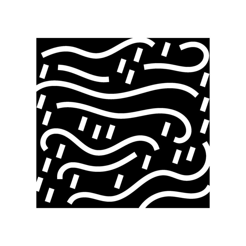 rain and wind hurricane disaster glyph icon illustration vector