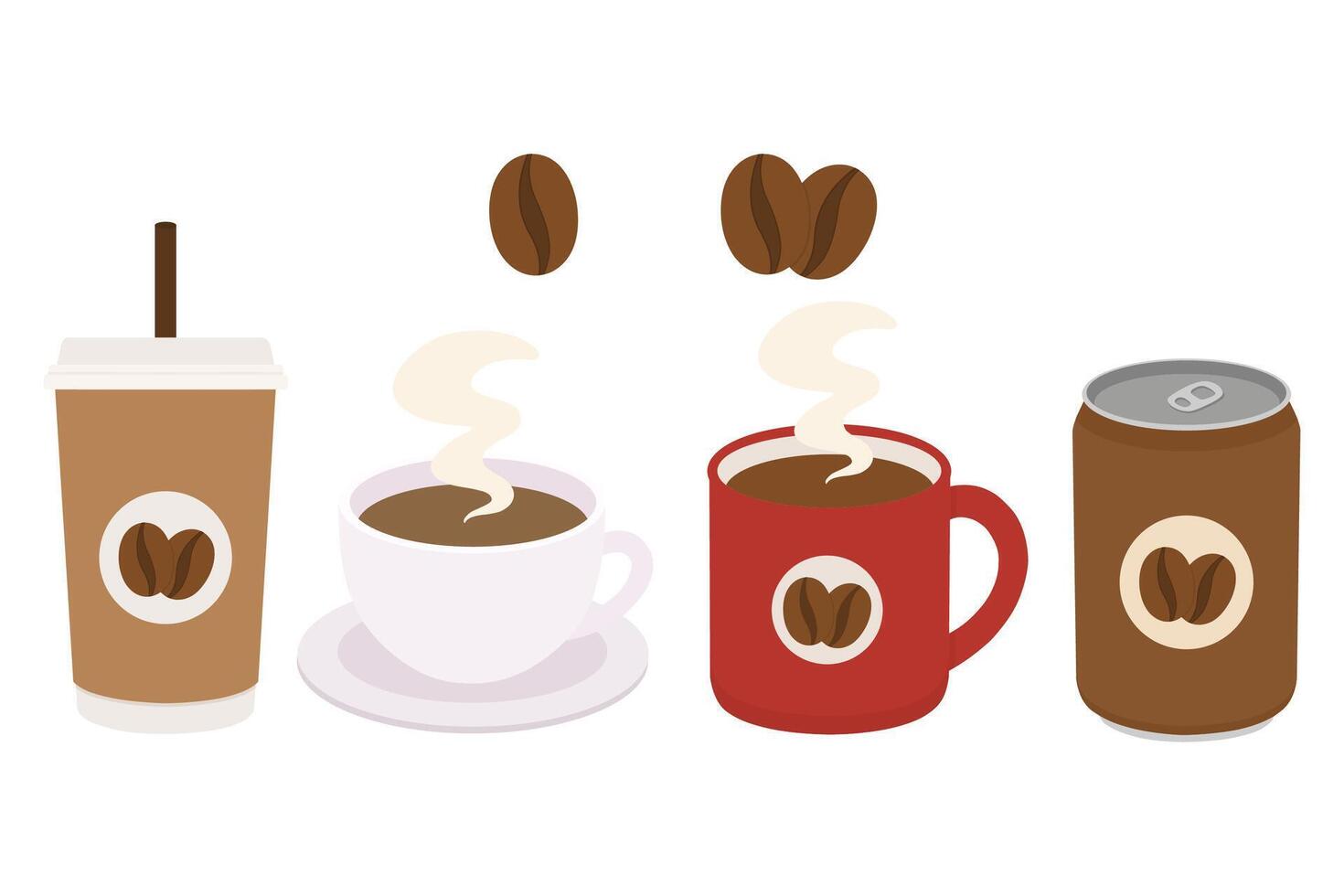 Coffee Day set vector