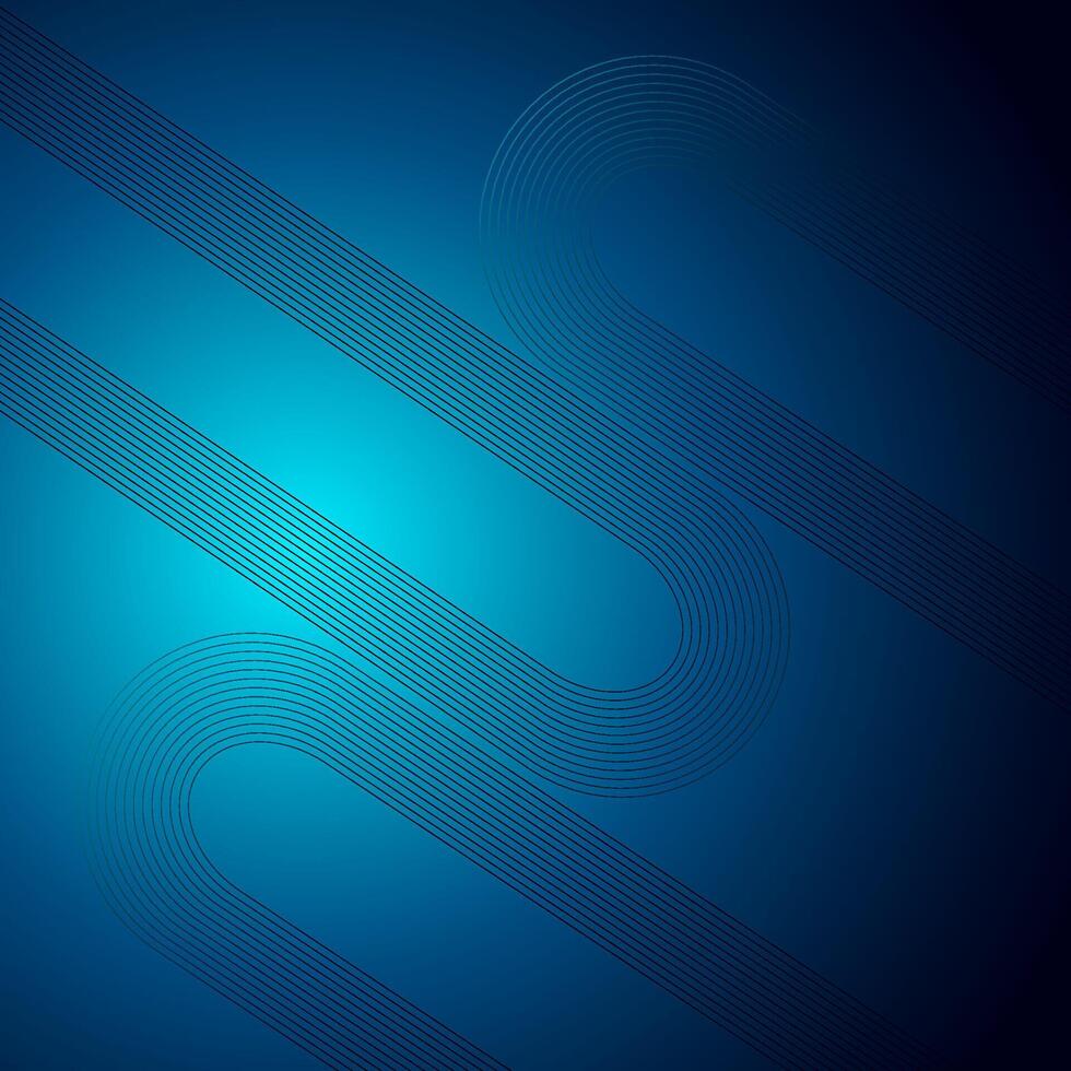 abstract dark blue line background . illustration vector