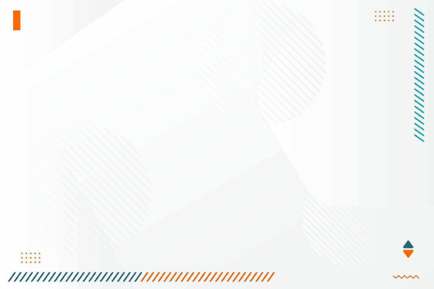Abstract White Landscape Background Template vector