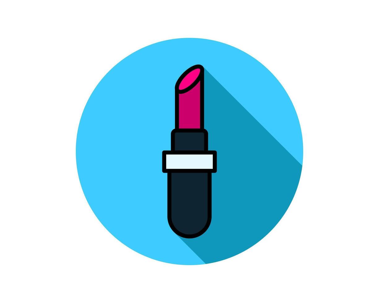Beauty, Body Care and Cosmetics. Linear Flat Icons and Design Elements vector