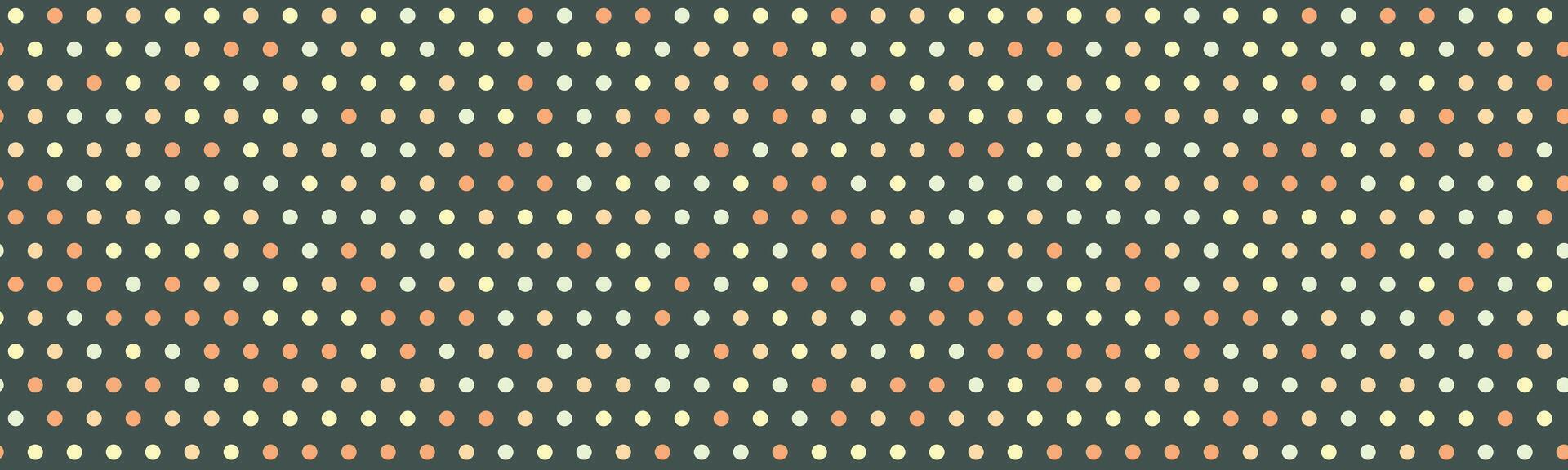 dotted pattern with colorful geometric circles. Perfect for textile, seamless wallpapers, and trendy abstract backgrounds for modern design. vector