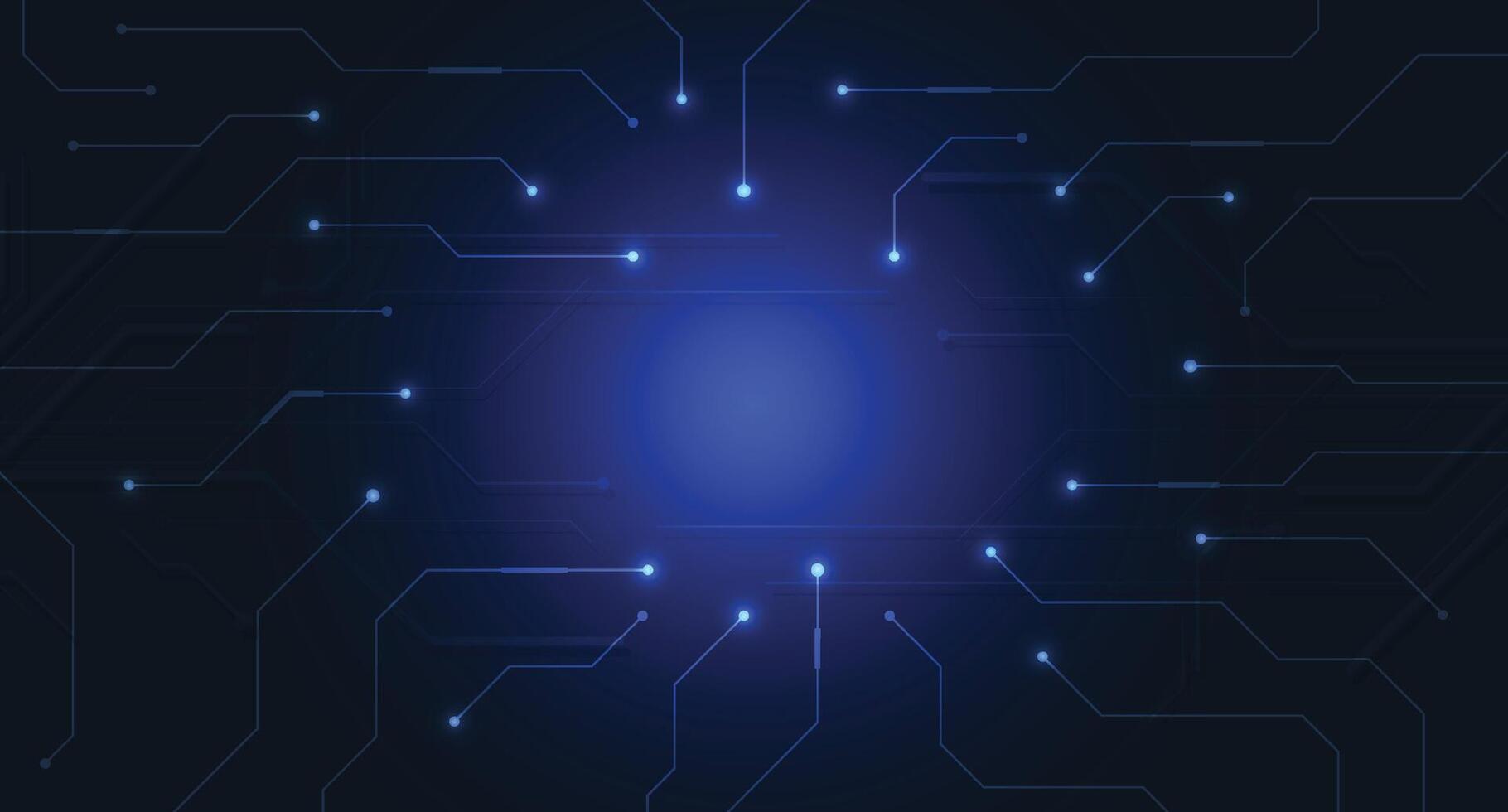 Abstract background with technology circuit board texture. Electronic motherboard illustration. Communication and engineering concept vector