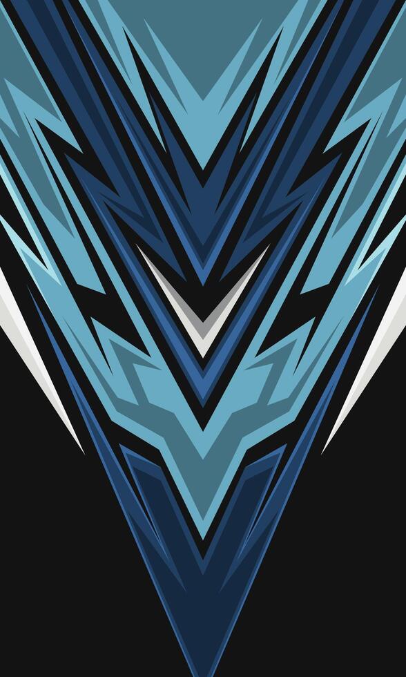 Abstract geometric stripes background for sublimation jersey vector