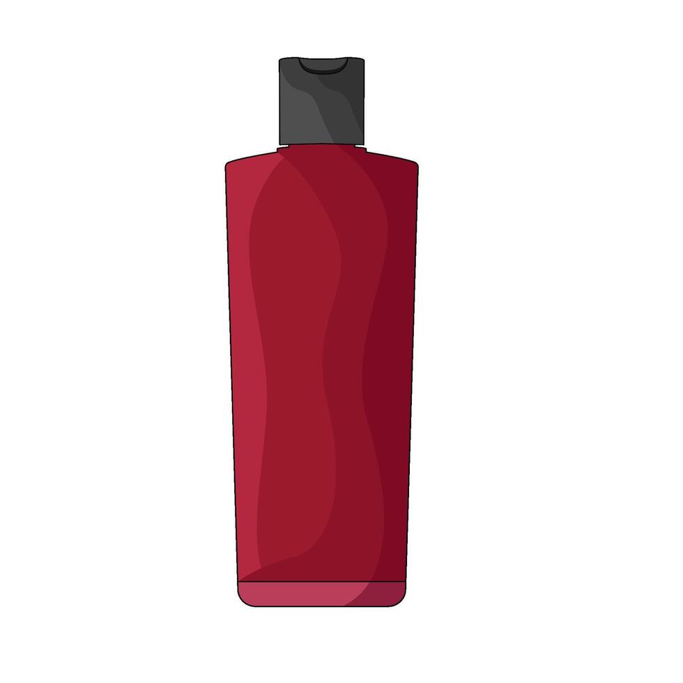 illustration of shampoo vector