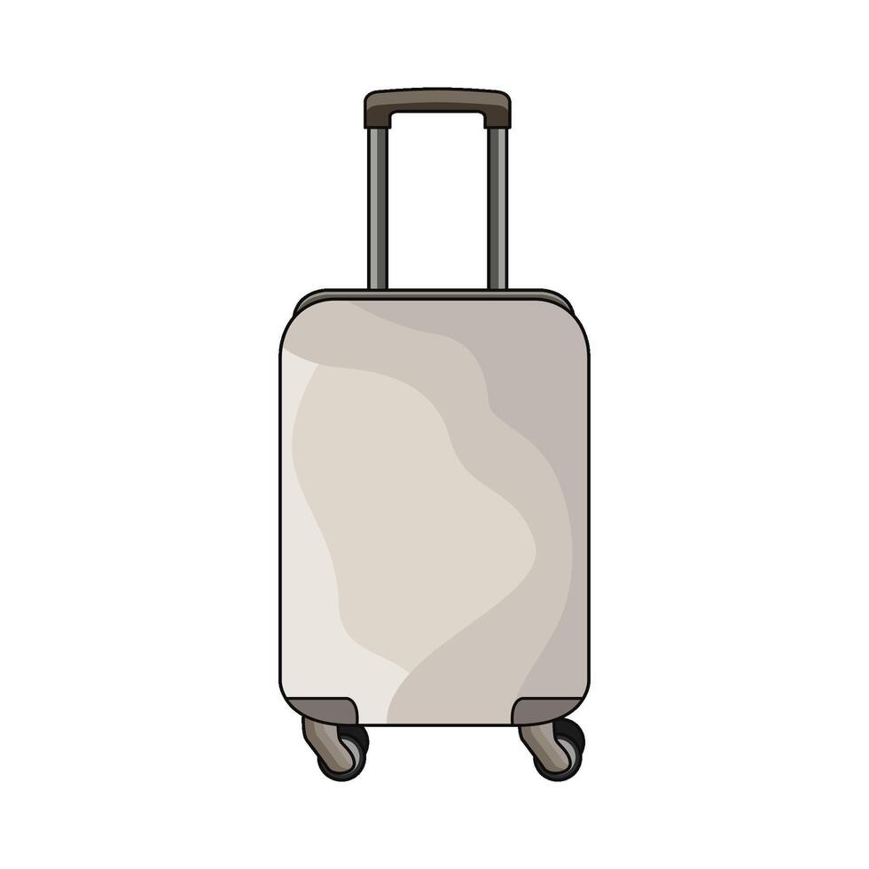 illustration of luggage vector