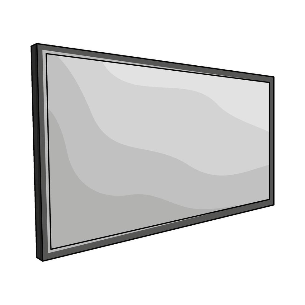 illustration of whiteboard vector