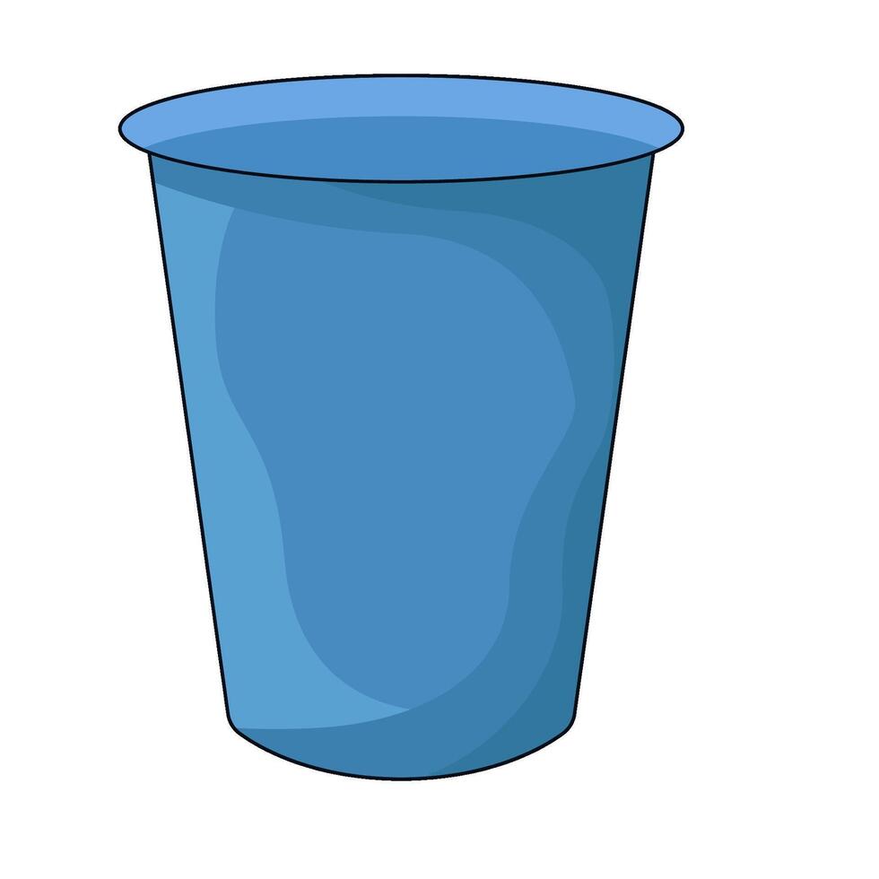 illustration of bucket vector