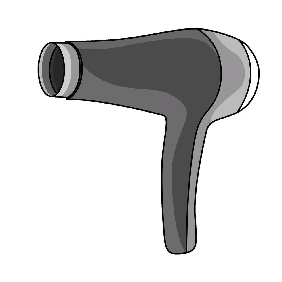 illustration of hair dryer vector